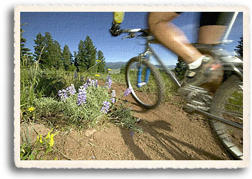 Northern New Mexico offers Mountain biking trails for all levels of skill. Soft rolling hills and flat mesa make for fast, fun rides with sweeping vistas of the Sangre de Cristo Mountains