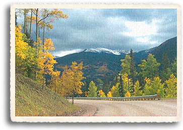 New Mexico's Enchanted Circle loop offers one of the most spectacular road rides in all of the U.S., with high desert mesa vistas and alpine meadowqs, high snow-capped peaks and forests of Aspen and Ponderosa Pine, this is a bicycling enthusiast's dream come true.